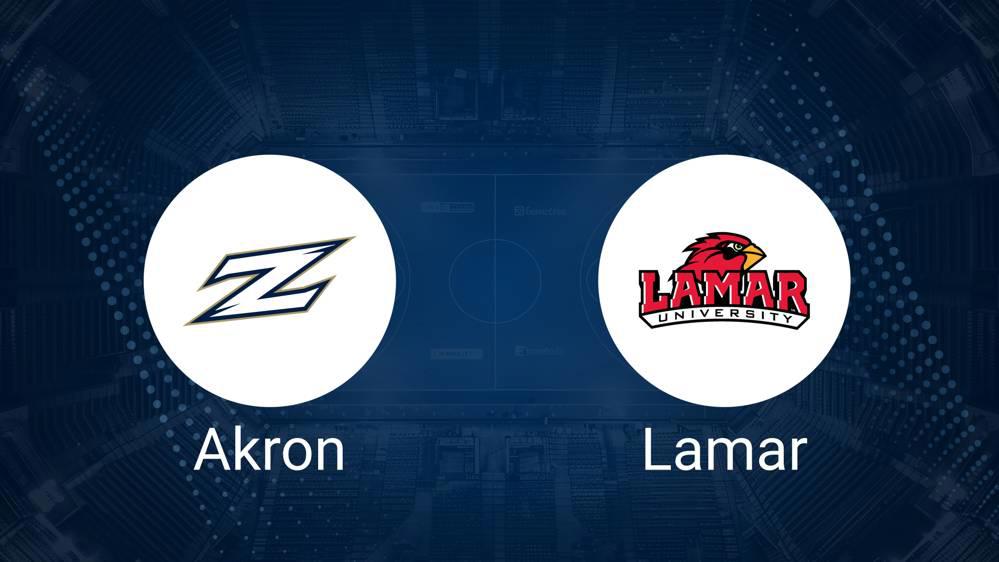 How to Watch Akron vs. Lamar on TV or Live Stream - November 22