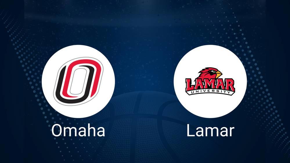 How to Watch Omaha vs. Lamar on TV or Live Stream - November 24