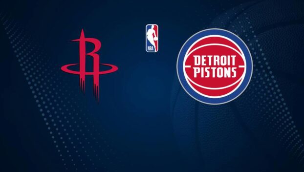 How to Watch the Rockets vs. Pistons Game: Streaming & TV Channel Info for November 10