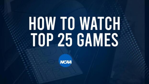 How to Watch Top 25 College Basketball Games - Sunday, November 10