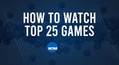 How to Watch Top 25 College Basketball Games - Tuesday, November 12