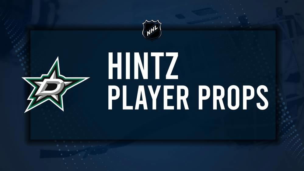 Roope Hintz Player Prop Bets for the Stars vs. Jets Game - November 9