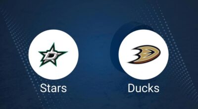 Stars vs. Ducks Injury Report Today - November 18