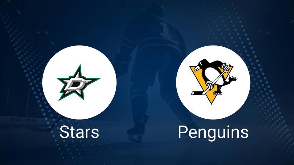 Stars vs. Penguins Injury Report Today - November 11