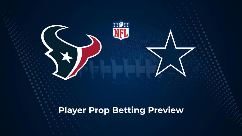 Texans vs. Cowboys Player Props & Odds – Week 11