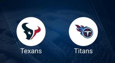 Texans vs. Titans: Odds, Moneyline, and Spread - Week 12