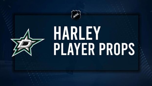 Thomas Harley Player Prop Bets for the Stars vs. Penguins Game - November 11