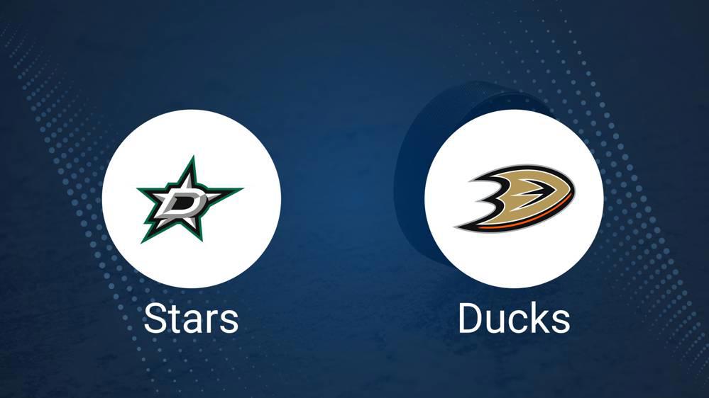 Where to Watch Dallas Stars vs. Anaheim Ducks on TV or Streaming Live - November 18