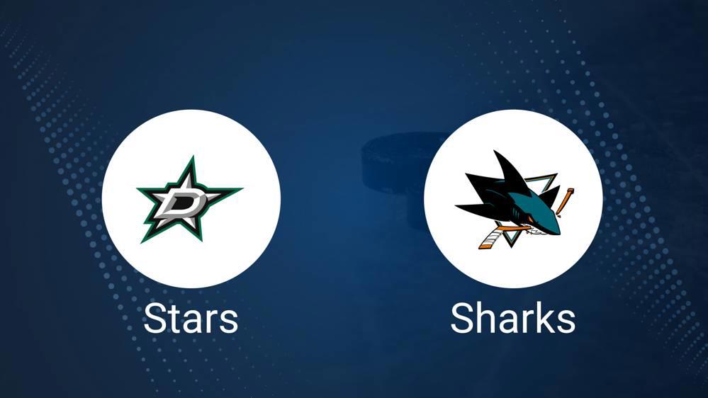 Where to Watch Dallas Stars vs. San Jose Sharks on TV or Streaming Live - November 20