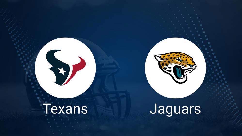 Where to Watch Texans vs. Jaguars on TV or Streaming Live - Dec. 1