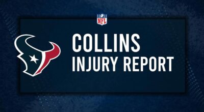 Will Nico Collins Play in Week 10? NFL Injury Status, News & Updates