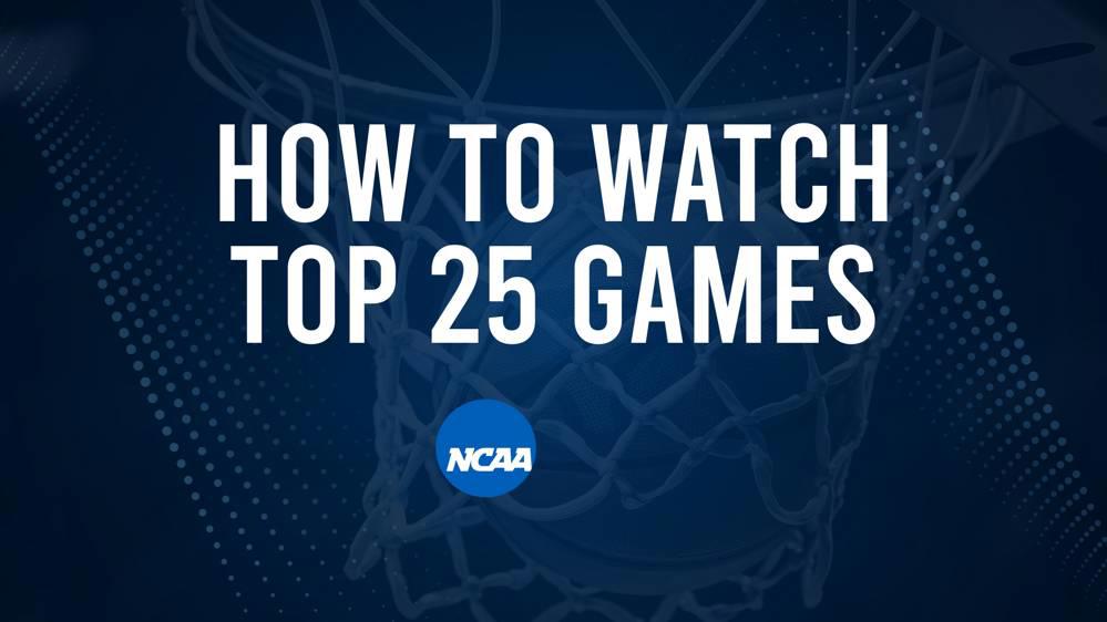 How to Watch Top 25 Women's College Basketball Games - Monday, December 30