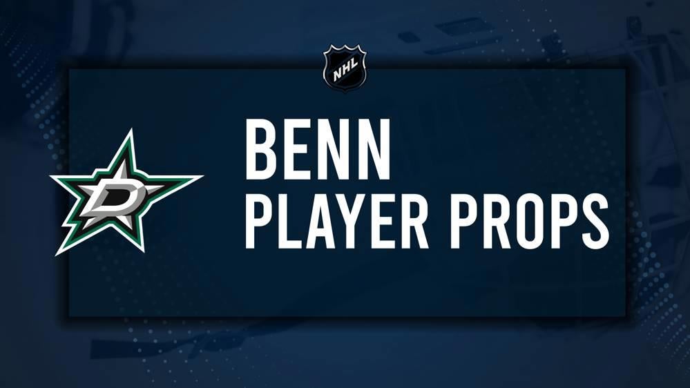 Jamie Benn Player Prop Bets for the Stars vs. Blackhawks Game - December 29