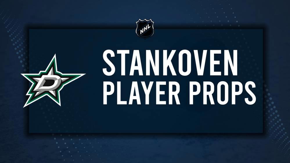 Logan Stankoven Player Prop Bets for the Stars vs. Golden Knights Game - December 6