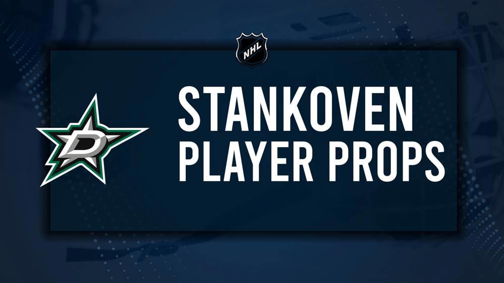 Logan Stankoven Player Prop Bets for the Stars vs. Rangers Game - December 20