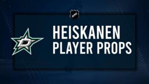 Miro Heiskanen Player Prop Bets for the Stars vs. Blackhawks Game - December 29