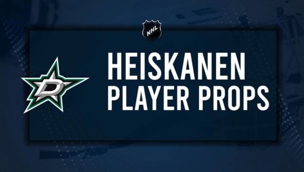 Miro Heiskanen Player Prop Bets for the Stars vs. Wild Game - December 27