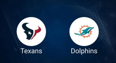 Texans vs. Dolphins: Odds, Moneyline, and Spread - Week 15