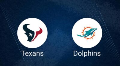 Texans vs. Dolphins Predictions & Picks: Odds, Moneyline, Spread - Week 15