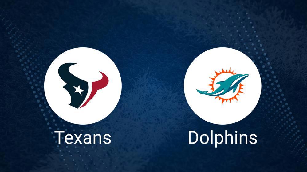 Texans vs. Dolphins Predictions & Picks: Odds, Moneyline, Spread - Week 15