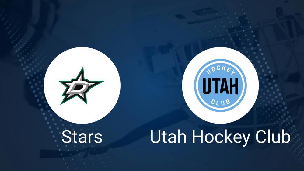 Where to Watch Dallas Stars vs. Utah Hockey Club on TV or Streaming Live - December 2