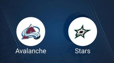 Avalanche vs. Stars Injury Report Today - January 18