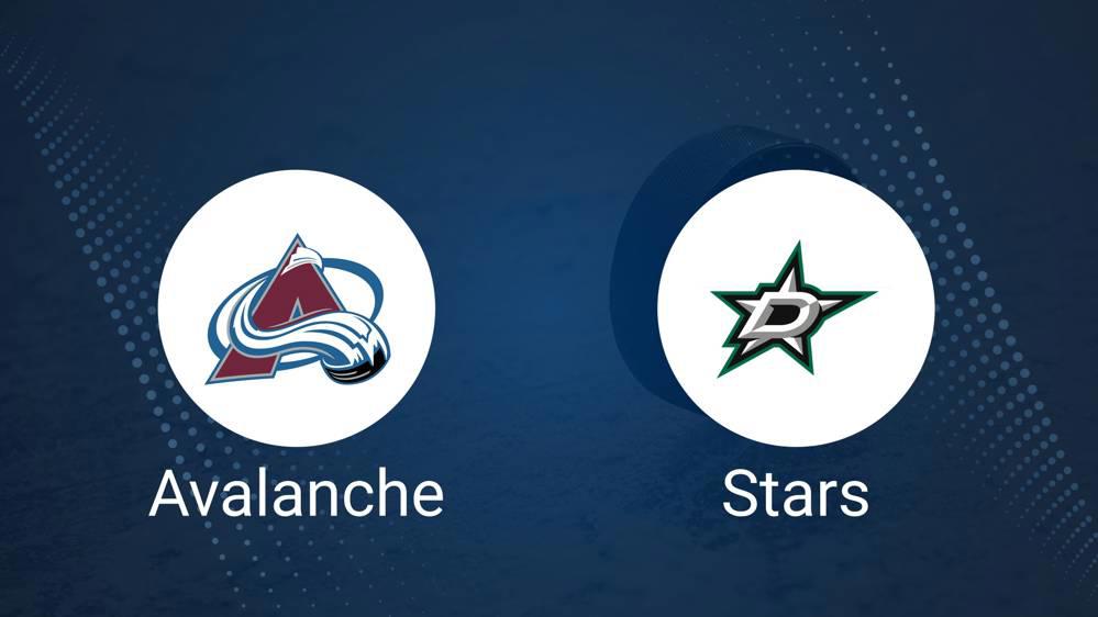 Avalanche vs. Stars Injury Report Today - January 18