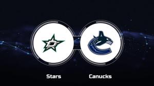 Buy Tickets for Dallas Stars vs. Vancouver Canucks on January 31