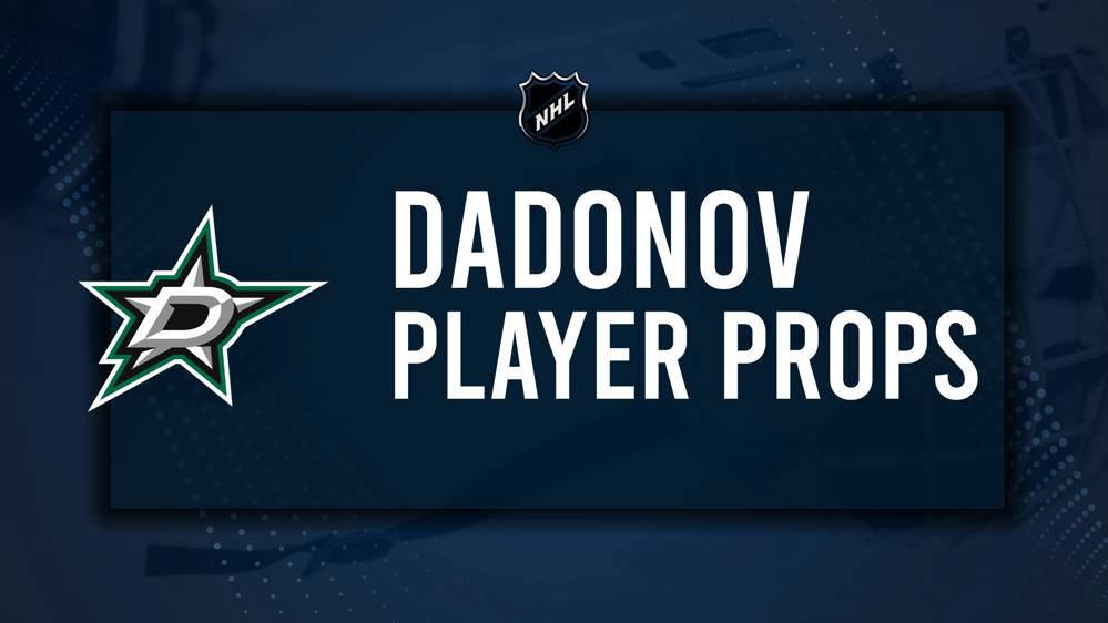 Evgenii Dadonov Player Prop Bets for the Stars vs. Blues Game - January 25