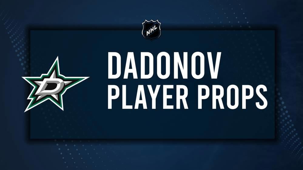 Evgenii Dadonov Player Prop Bets for the Stars vs. Canadiens Game - January 11