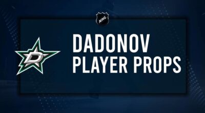 Evgenii Dadonov Player Prop Bets for the Stars vs. Maple Leafs Game - January 14