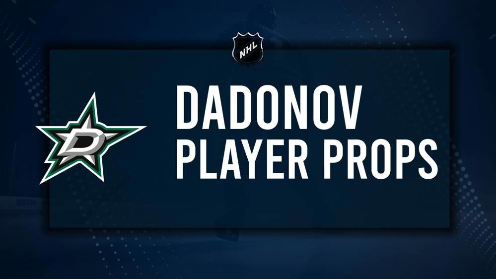 Evgenii Dadonov Player Prop Bets for the Stars vs. Senators Game - January 12