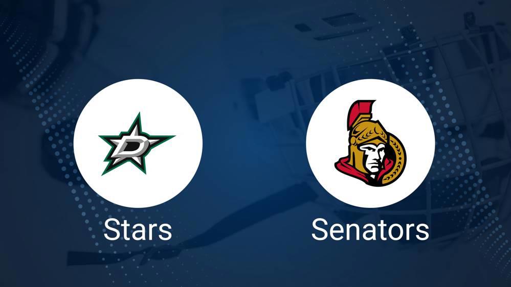 How to Pick the Stars vs. Senators Game with Odds, Spread, Betting Line and Stats – January 12