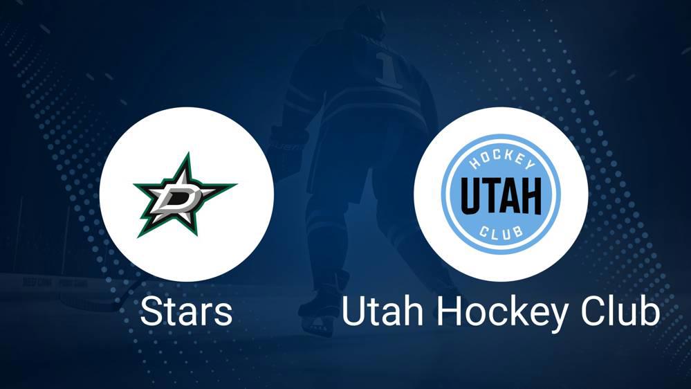 How to Pick the Stars vs. Utah Hockey Club Game with Odds, Spread, Betting Line and Stats – January 4