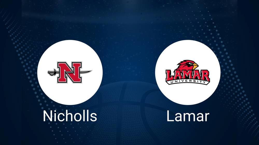 How to Watch Nicholls State vs. Lamar on TV or Live Stream - January 20