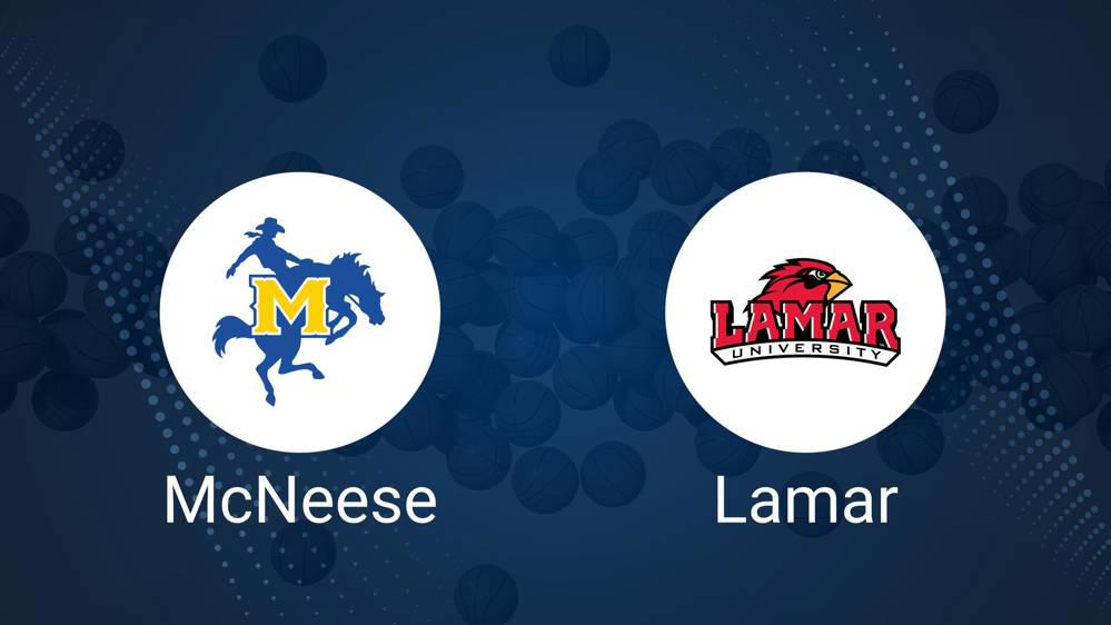 McNeese vs. Lamar Basketball Tickets - Saturday, January 18