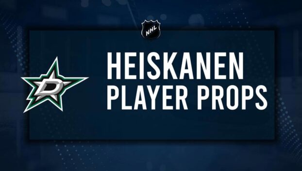 Miro Heiskanen Player Prop Bets for the Stars vs. Flyers Game - January 9