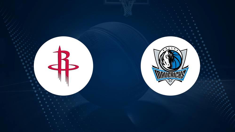 NBA Best Bets: Rockets vs. Mavericks Picks for January 1