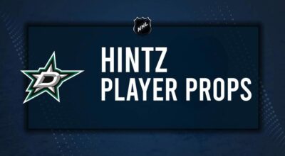 Roope Hintz Player Prop Bets for the Stars vs. Flyers Game - January 9