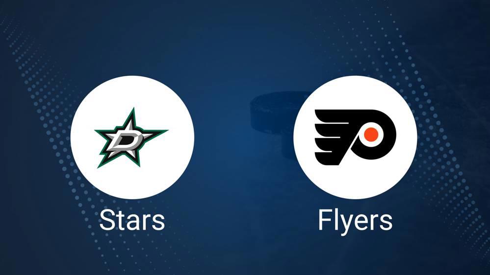 Stars vs. Flyers Injury Report Today - January 9