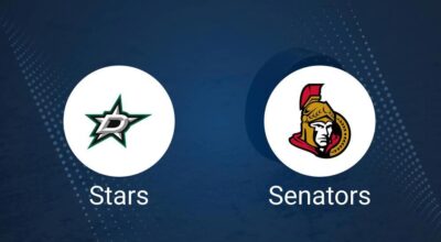 Stars vs. Senators Injury Report Today - January 2