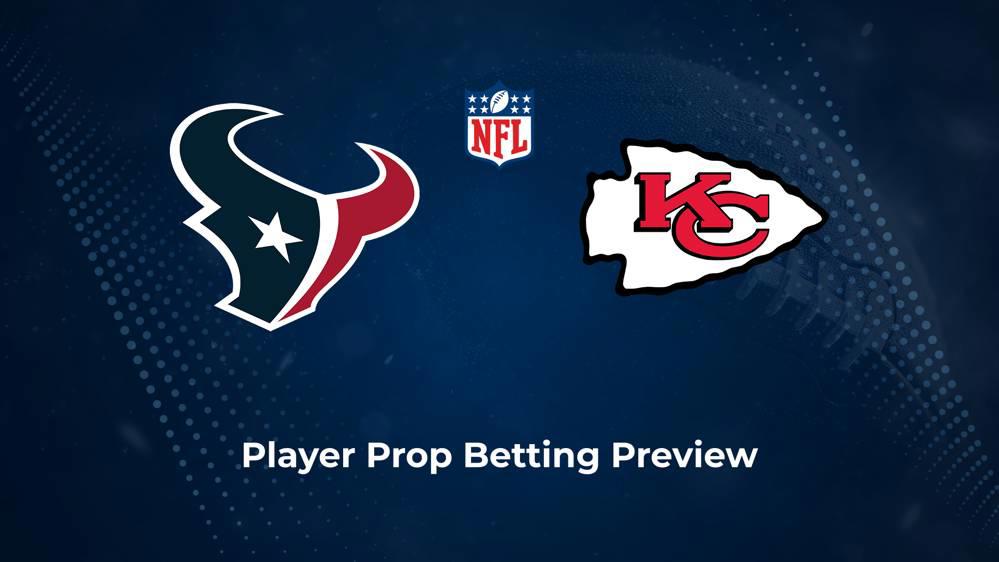 Texans vs. Chiefs Player Props & Odds – AFC Divisional