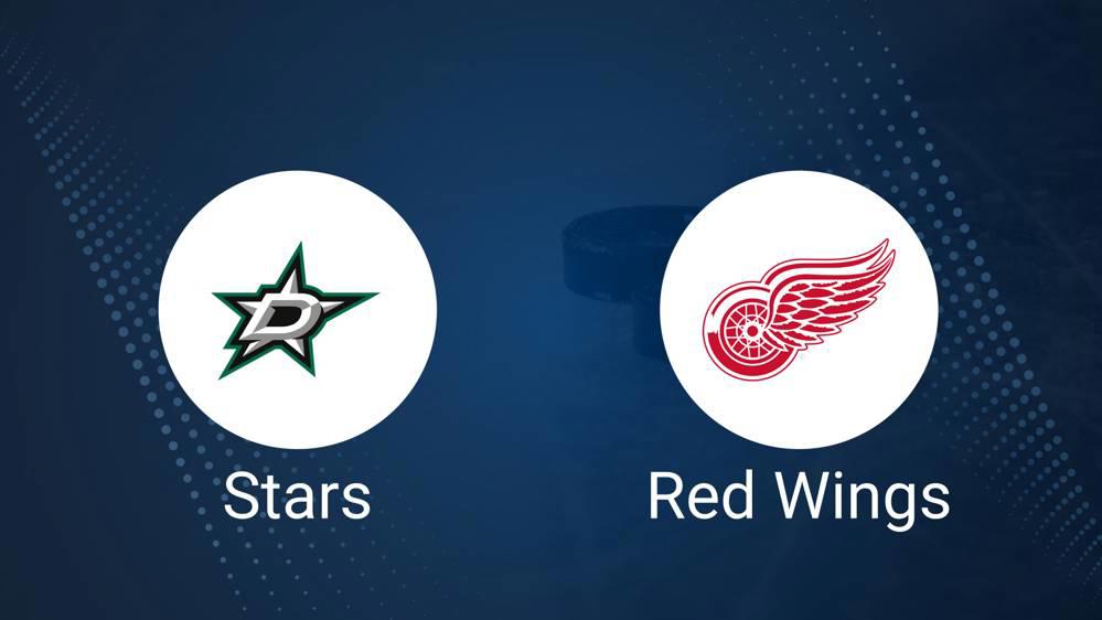 Where to Watch Dallas Stars vs. Detroit Red Wings on TV or Streaming Live - January 19