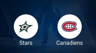 Where to Watch Dallas Stars vs. Montreal Canadiens on TV or Streaming Live - January 11