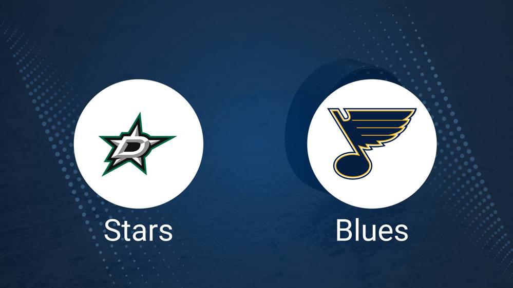 Where to Watch Dallas Stars vs. St. Louis Blues on TV or Streaming Live - January 25