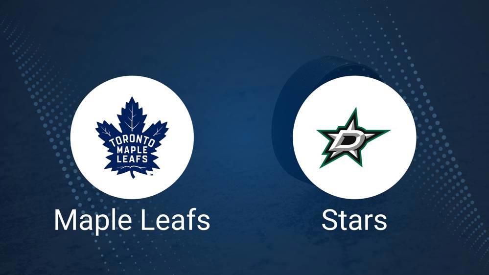 Where to Watch Dallas Stars vs. Toronto Maple Leafs on TV or Streaming Live - January 14