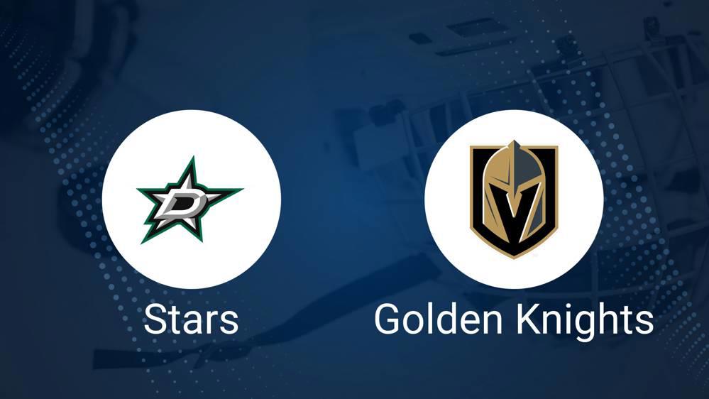 Where to Watch Dallas Stars vs. Vegas Golden Knights on TV or Streaming Live - January 24