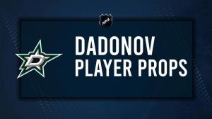 Evgenii Dadonov Player Prop Bets for the Stars vs. Blue Jackets Game - February 25