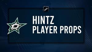Roope Hintz Player Prop Bets for the Stars vs. Devils Game - February 22