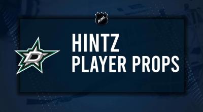 Roope Hintz Player Prop Bets for the Stars vs. Blues Game - March 2